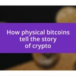 How physical bitcoins tell the story of crypto